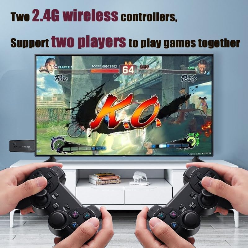 Retro Funs M8 Retro Game Console Built-in 21000+ Many Classic Games