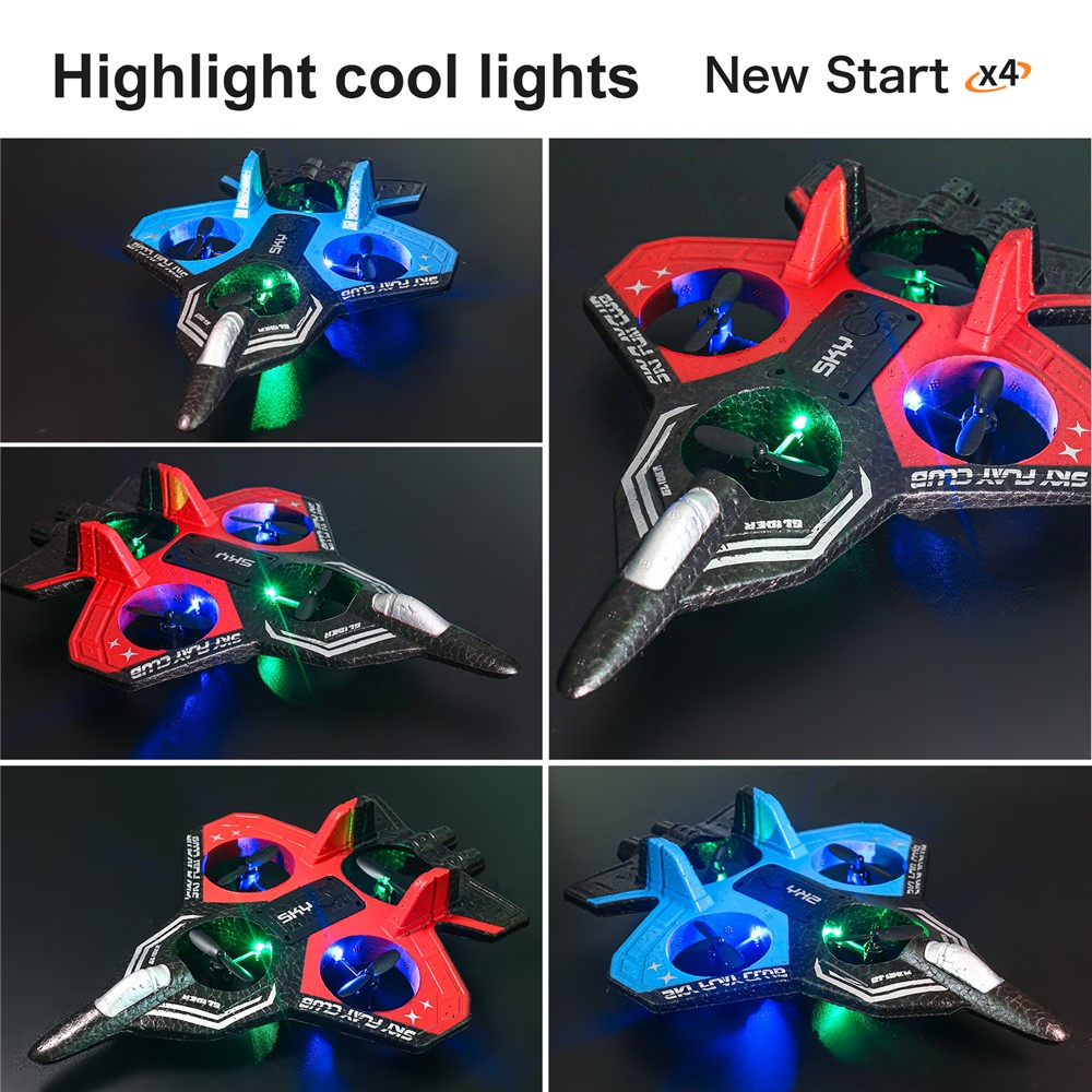 Jet Fighter RC Drone – 4 Rotor Aircraft Toy