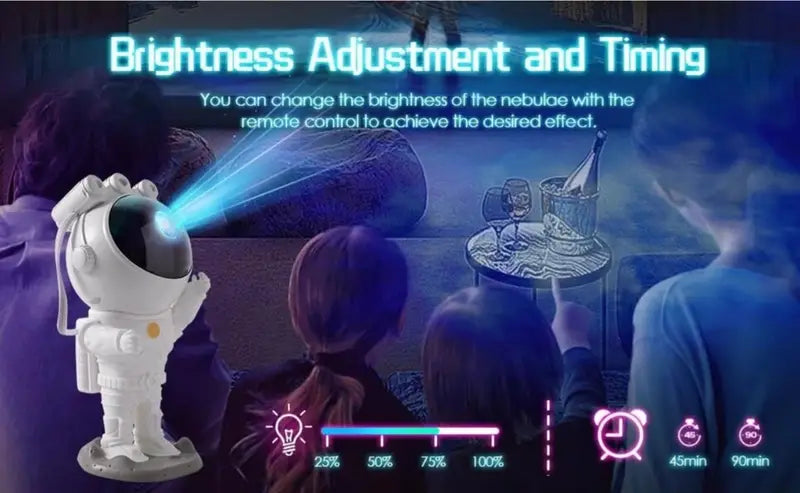 Astronaut Star projector the galaxy starry Sky night lamp