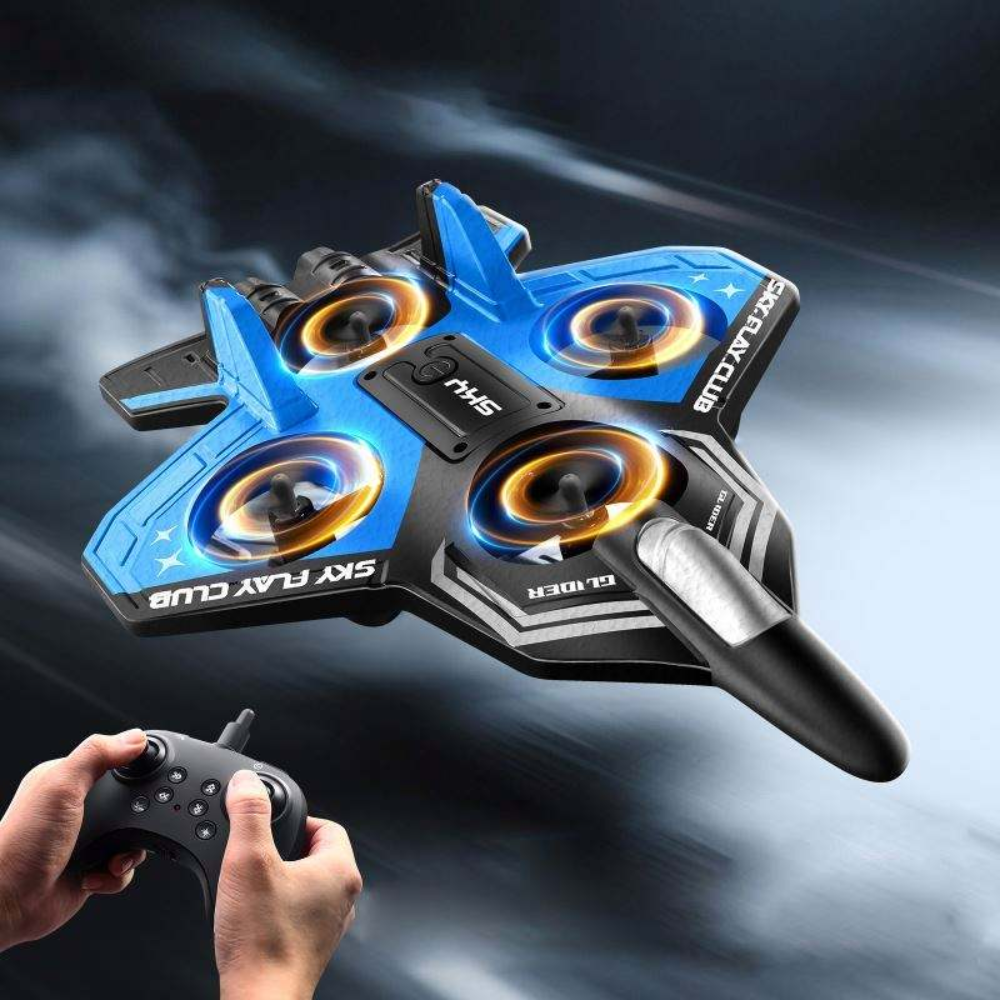 Jet Fighter RC Drone – 4 Rotor Aircraft Toy