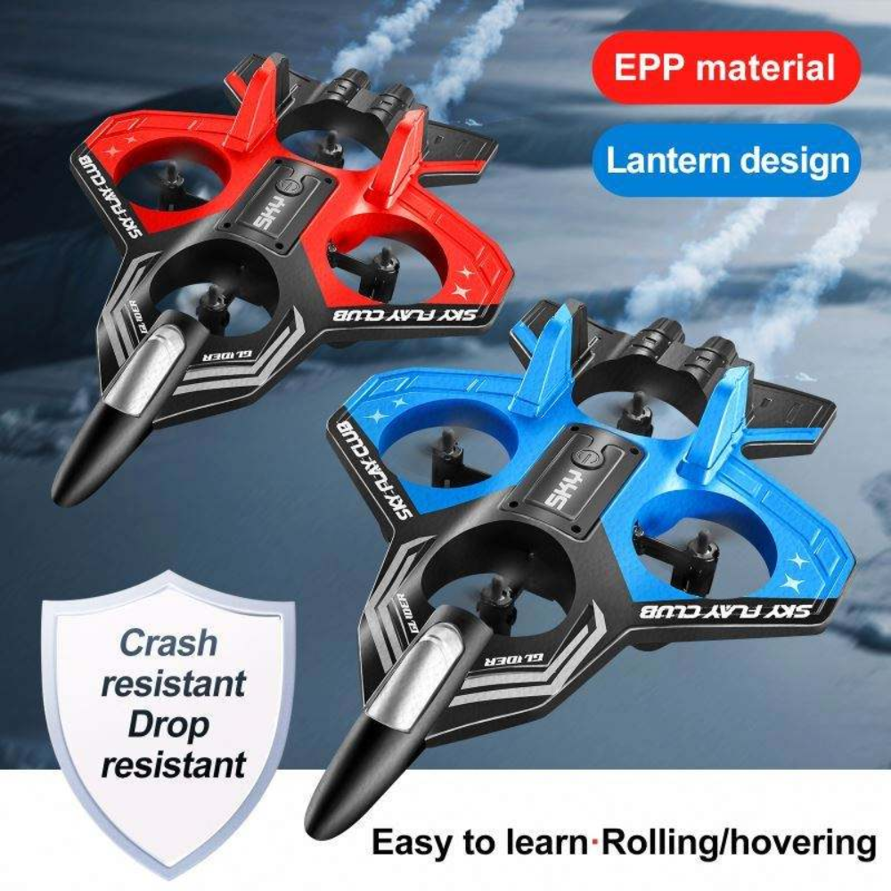 Jet Fighter RC Drone – 4 Rotor Aircraft Toy