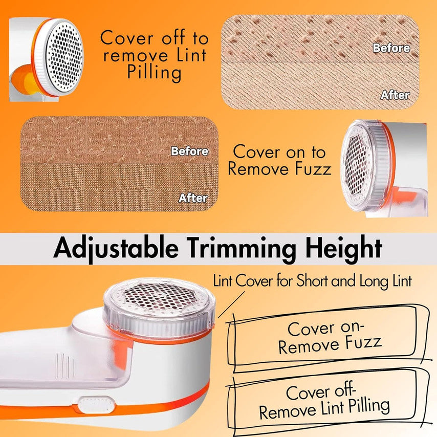 Portable Electric Lint Remover Machine for Clothes – Mini Fabric Shaver & Sweater Defuzzer for Woolen Sweaters, Blankets & Pet Hair