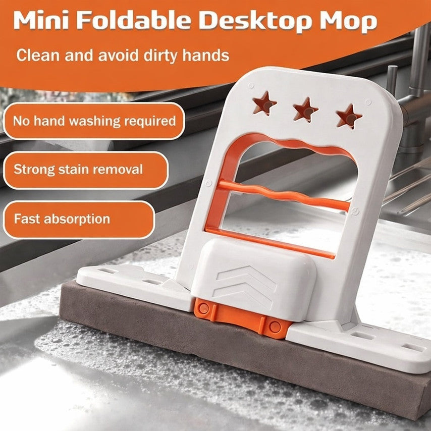 The Mini Foldable Mop Every Smart Home Needs!