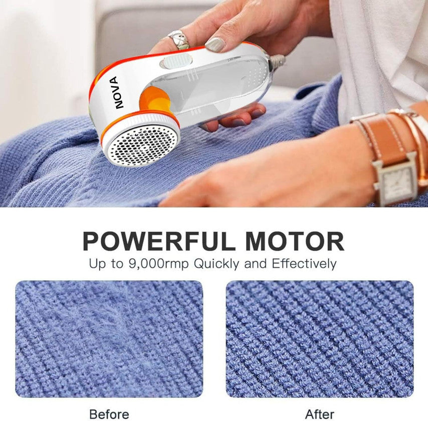 Portable Electric Lint Remover Machine for Clothes – Mini Fabric Shaver & Sweater Defuzzer for Woolen Sweaters, Blankets & Pet Hair
