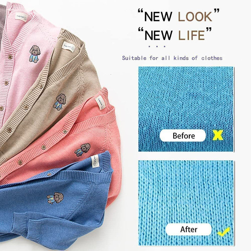 Portable Electric Lint Remover Machine for Clothes – Mini Fabric Shaver & Sweater Defuzzer for Woolen Sweaters, Blankets & Pet Hair