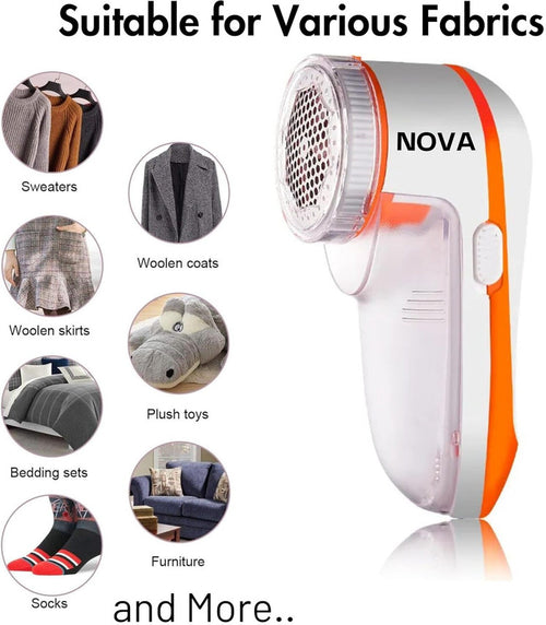 Portable Electric Lint Remover Machine for Clothes – Mini Fabric Shaver & Sweater Defuzzer for Woolen Sweaters, Blankets & Pet Hair